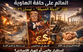 العالم على حافة الهاوية: إنذار “الدولة العميقة” – نيسان 2026