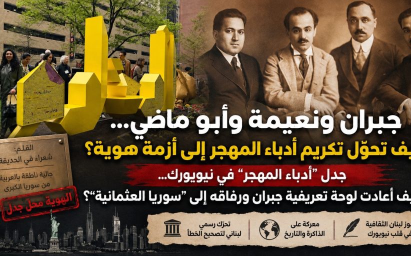 جبران ونعيمة وأبو ماضي… كيف انفجرت