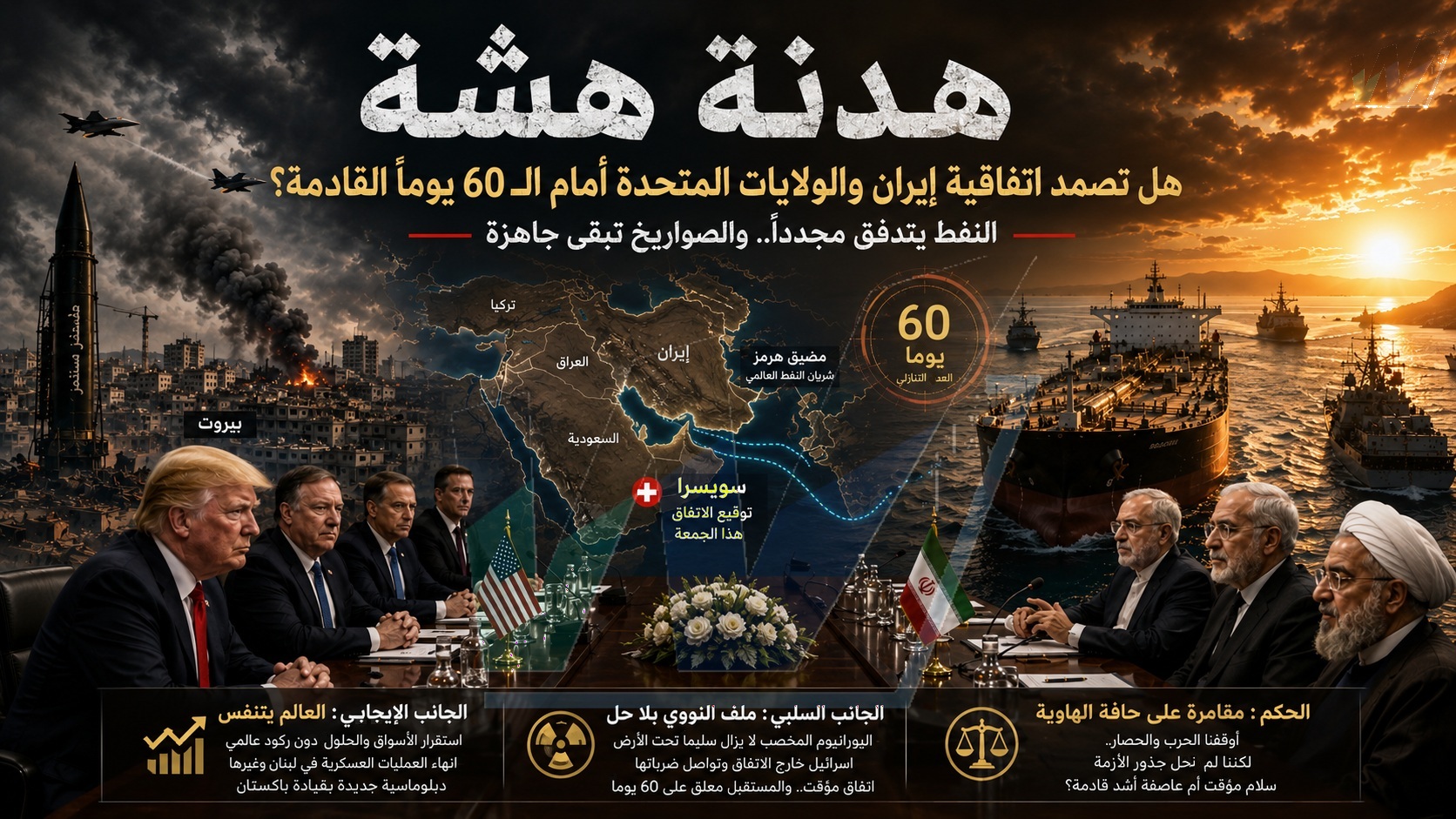 فجرٌ هشّ: هل تصمد هدنة إيران والولايات المتحدة أمام ثقل التاريخ؟