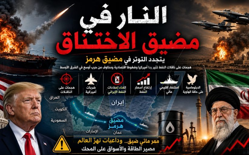 النيران في عنق الزجاجة