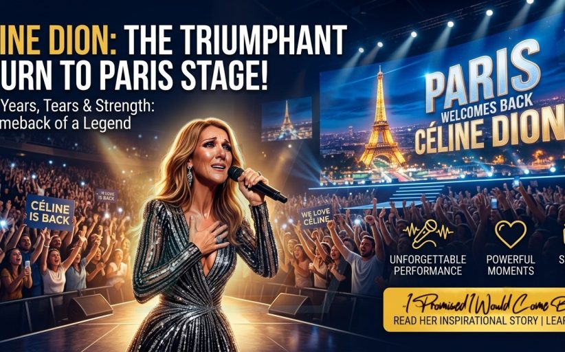 من المعركة الصحية إلى انتصار باريس: سيلين ديون (Céline Dion)  تعود إلى المسرح